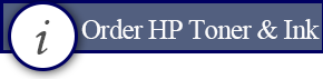 Order HP Toner & Ink Button 