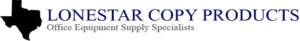 Logo, Lonestar Copy Products